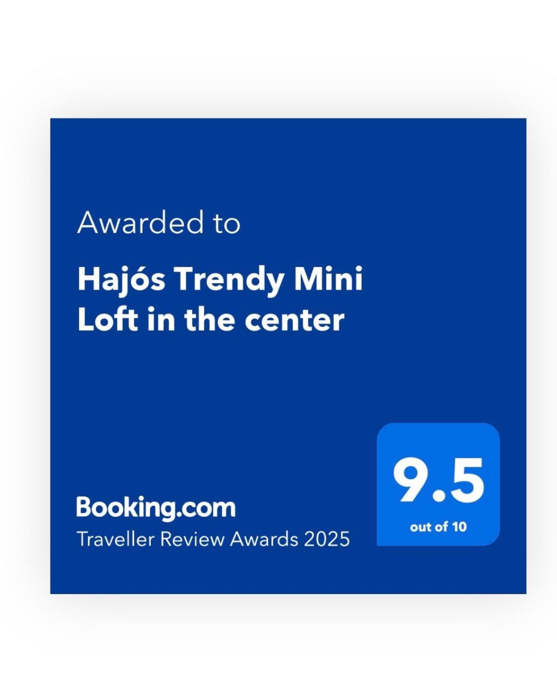 Апартаменты Hajos Trendy Mini Loft In The Center